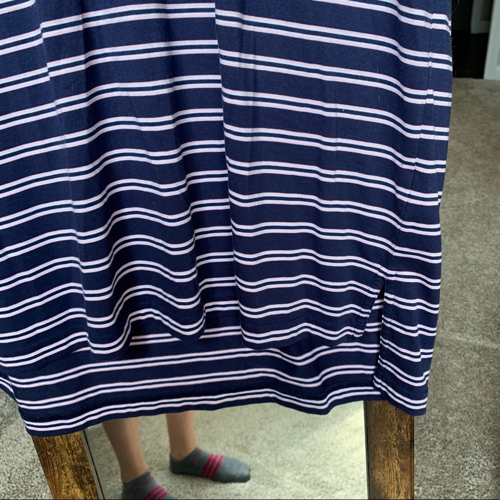 Navy, pink and white Ralph Lauren Golf Polo. Large